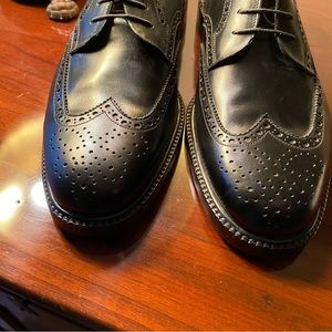 SALVATORE FERRAGAMO OXFORD LACE-UP MEN’s SHOES UNWORN SIZE 12 BEST QUALITY